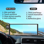 11 inch Wireless Apple CarPlay & Android Auto Screen for Car with 4K Dash Cam,Ultra-Light Touchscreen, IP68 1080P Backup Camera, GPS Navigation, Voice Control, Mirror Link(64GB U3 Card)