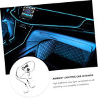 Alipis 3pcs Car Led Lights Ambient Lighting for Car Interior Under Kit High Brightness USB-Powered Easy to Install