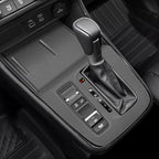 Temmis Center Console Silicone Organizer Wrap for Honda CRV 2023-2026 (Gasoline & Hybrid), Full-Wrap Center Consel Electrostatic adsorption Cover for Honda CRV-Black