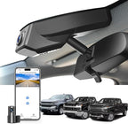 Mangoal Front 4K & Rear 1080P Dash Cam for Chevy Silverado 1500 2019-2021, 1500 Limited 2022 and HD 2020-2023 (Model B), Model B & Model A have Same Models Years but Vehicle Sensor Cover Are Different