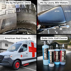 RENEW PROTECT - GLOZ - Real Restoration & True Protection, Dry-Seal Protectant for Tire & Trim, Mid- High Shine, Mats - RV- Motorcycle-Safe, Acrylic Ceramic-Hybrid Protectant, Wash-Proof, 5 min 16oz