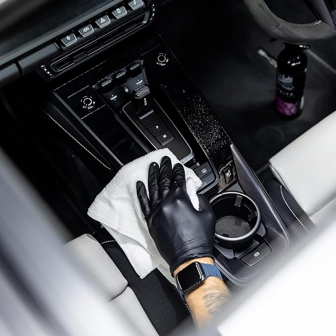 Auto Finesse Spritz Interior Detailer - 500ml | Anti-Static & UV Protection | Matte Finish Dashboard Cleaner | Vanilla Scent | UK Made