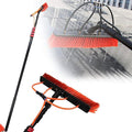 Water Fed Pole Kit Window Cleaning Pole 6M 7.2M 9M 11M Water Fed Telescopic Brush/Extendable for Photovoltaic Panel Trucks,36FT/10.8M (24FT/7.2M)