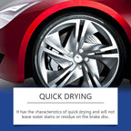 Powerful Non-Acid Brake Cleaner, Wheel and Tire Cleaner Spray, Iron & Fallout Remover, Effective Brake Dust & Grime Cleaner for Car Wheels Tires Brakes All Vehicle Models