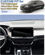 Phone Holder for VW Volkswagen Atlas/Altas Cross Sport 2024 2025 Accessories 12-Inch Screen Fixed Clip, Car Magnetic Phone Mount Compatible with MagSafe, Magnets Fast Wireless Charger Cell Phone Base