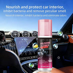 Car Interior Detailer Spray, Polishing Cleaner and Protectant – 2026 New Formula for Dashboard, Seats, Leather & Plastic, No Residue, Unscented, 100ml (3.38 fl oz)