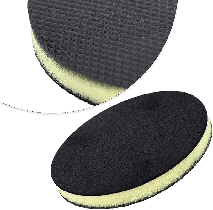 Clay Bar Sponge Pad For Car Detailing And Polishing, Reusable Cleaning Disc For Removing Stubborn Stains From Paint And Glass