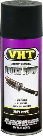 VHT SP652 Satin Black Epoxy All Weather Paint Can - 11 oz.