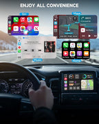 Wireless CarPlay Adapter for Apple iPhone,Android Auto & 2-in-1 CarPlay,Converts Wired to Wireless. Instant Auto-Connect, Low Latency, Plug and Play USB-A/C(iOS 10+, Android 11+) 2026