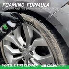 3D Wheel & Tire Cleaner - 1 Gallon Deep Cleaning All-in-One Formula | Removes Brake Dust, Grime, Tire Browning | Safe on All Wheels | DIY Car Detailing