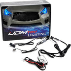 iJDMTOY RGBW Multicolor LED Circuit Board Front Lamp Ambient Accent Lighting Kit Compatible with Infiniti 2014-2021 Q50, Control by Smartphone