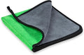 Slick Products Microfiber Towel 16 x 16 Inch – Extra Soft, Dual-Sided, Scratch-Free Cleaning & Drying Cloth for Cars, Trucks, Off-Road, and Home Use – Maximum Absorbency & Dust Pickup