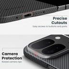 pitaka for Pixel 9 Pro Fold Case, Slim & Light Case for Pixel 9 Pro Fold with a Caseless Touch Feeling, 600D Aramid Fiber Made