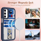 for Samsung Galaxy A15 5G Phone Case - Compatible with MagSafe Women Cute Girls Magnetic Protective Cover Teen Boys Cool Unique Design Heavy Duty Shockproof for Samsung A15 5G Case 6.5"