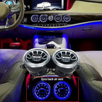 8pcs W222 Accessories LED Air Vent Ambient Lights Kit 64colors Replacement for Benz S Class W222 S400 S450 S500 S550 S560 S580 S600 S63 S65 NOT for Coupe 2 Doors (64 Colors [2018-2021])