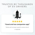 Lectron Level 1 Tesla Charger (WiFi Version) - 120V, 15 Amp, NEMA 5-15 Plug, 16 ft Cord - Portable Electric Car Charger for Tesla - Compatible with All Tesla Models S/3/X/Y/Cybertruck & NACS Evs