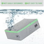 PETSFIT Travel & Portable Cat Litter Box - Leak-Proof, Waterproof Bottom, Collapsible Litter Boxes Perfect for Hotel/Lawn/Car Travel