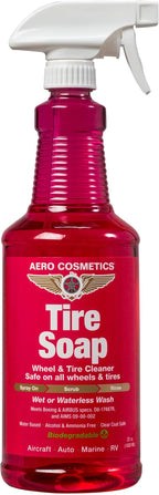 Tire Soap Degreaser & Rubber Care Tire Dressing Bundle 32oz