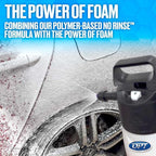 Optimum Hyper Foam ONR Rinseless Foaming Car Wash Soap – Spray-on, Agitate, No Rinse, and Dry – Rinseless Car Wash with Foam and Polymers (1 Gallon)