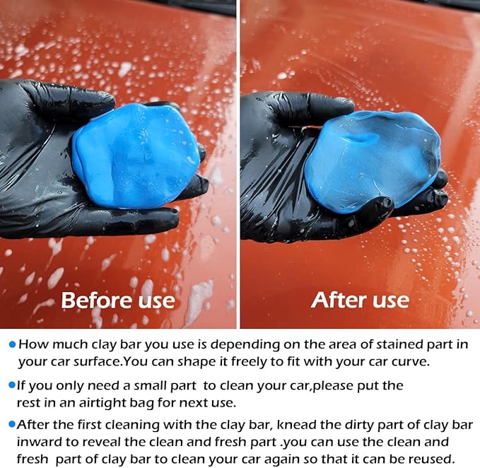 awave bloom Windshield Washer Fluid Tablets and Car Clay Bars Auto Detailing