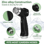 Elechomes Car Wash Foam Gun, Car Wash Soap Sprayer with Car Washing Mitts Quick Connect to Most Garden Hose (Green)