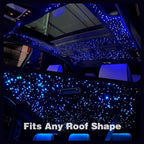 VASTFIRE Starlight Headliner Kit Twinkle + Music Effect,Smart APP/RF Remote Control, Easy DIY Star Headliner kit for Cars & Trucks Home Theaters Bed Room Ceiling Ambient Lighting