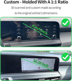 Car Phone Holder for Kia Seltos 2024 2025 Accessories Apply to 8/10.25 Inch Touchscreen 15W Fast Wireless Charger Screen Fixed Clip HandsFree Cell Phone Mount 360° Rotation