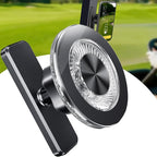 GBEAST Magnetic Golf Cart Phone Holder Compatible with MagSafe for iPhone 12-17 Series, N52 Magnets Phone Mount for EZGO/Club Car/Yamaha,360° Rotation Golf Accessories for Men Women, Gifts for Golfer
