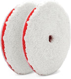 Griot's Garage BOSS 6.5” Microfiber Pads for Car Polishing and Detailing, Buffing Pads for Moderate and Severe Scratch Removal, Set of 2