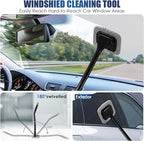 Viewsun 21Pcs Car Cleaning Kit with High Power Handheld Vacuum, Car Wash Mop with Long Handle, Bucket, Detailing Brush Set, Windshield Cleaner, Complete Interior Exterior Washing Supply for Men Women