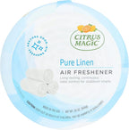 Citrus Magic Odor Absorbing Solid Air Freshener, Pure Linen, 20-Ounce, Pack of 2