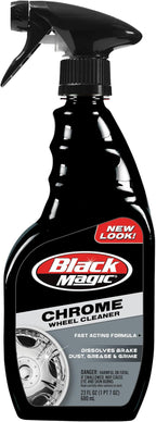 Black Magic 120005 Chrome Wheel Cleaner, 23 oz.