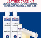 Mohawk Leather Care Kit, Includes Cleaner II (M850-10024), Leather Protector (M850-10034), Ink Remover (M850-2015)