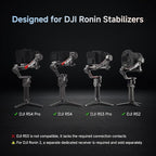 MOVMAX Incontrol Kit for DJI Ronin Stabilizers, Aluminum Remote Controller Compatible with DJI RS4 Pro, RS4, RS3 Pro, RS2 Stabilizer, Up to 15 Hours of Use with Storage Case