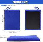 Windspeed 2Pack Clay Mitt, Microfiber Clay Bar for Car Detailing, Medium Grade Clay Bar Glove Clay Towel Auto Detailing for Cleaning Auto Clay Mitt (Blue)