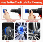 23Pcs Car Wash Kit,62" Car Wash Brush Mop with Long Handle,Car Cleaning Kit,Car Detailing Brush Set,Car Wash Bucket with Filter,Windshield Window Squeegee for Cars RV Truck Boat