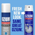 Ozium® 3.5 Oz. Air Sanitizer & Odor Eliminator for Homes, Cars, Offices and More, That New Car Smell Scent - 3 Pack