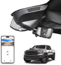 Mangoal 4K Dash Cam Custom fit for 5th Gen Dodge RAM 1500,2019 2020 2021 2022 2023 2024 (Model E),Rebel Big Horn Laramie Tradesman TRX Classic, UHD 2160P Video,OEM Look App & WiFi, 64GB Card