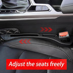 JCL Car Seat Gap Filler 2 Pack, Soft Multifunctional Gap Filler for Car Seat Gap Filler Organizer, Universal Car Gap Seat Filler Fits Car Truck SUV to Fill The Gap Between Seat and Console