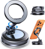 Coolpow【Newest Vacuum Magnetic Phone Holder for Car Phone Holder Mount【Movable Vacuum Suction】 Magsafe Car Mount Cell Phone Holders for Your Car Accessories for Women Men for iPhone 17 16 15 14 Kits