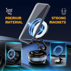 Magnetic Phone Holder for Car - 3 Holder Bundle | MagSafe Compatible Car Mount (Dashboard, Air Vent & Steering Side) Strong Magnet & Nano Gel Suction for iPhone 17 Pro Max, 16, 15, 14 & Android
