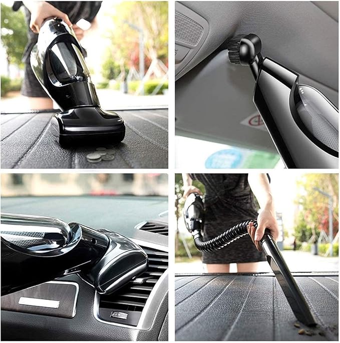 Portable Car Vacuum Cleaner: High Power Handheld 100W 12v Car & Auto Accessories Kit for Detailing and Cleaning Car Interior