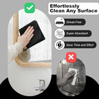 Jessy Home 2 Roll Reusable Paper Towels,100 Sheets Tear Away Microfiber Cleaning Cloth, Lint Free Cleaning Rags for Kitchen, Dishcloth,Household Cleaning Supplies