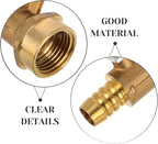 Heavy Duty Copper Foam Nozzle Car Wash Hose Attachment with Wide Flat Spray Head for Pressure Washer Exterior Car Washer Cleaning Tools