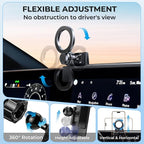 Car Phone Holder for KIA NIRO/EV/Hybrid 2026 2025 2024 2023 (Only for 8/10.25-Inch Screen) 360° Rotation Magnetic Cell Phone Mount, Compatible with Magsafe, Does Not Affect Air Vent