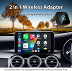 Sunweyer S40 Super Mini CarPlay Adapter Wireless Android Car Kit - for Vehicles with Factory Wired CarPlay, Auto Connect Wireless Adapter