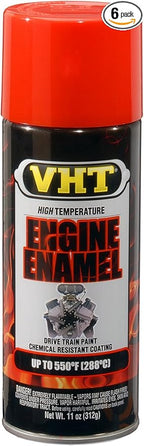 VHT (ESP119007-6 PK) Holden Rocket Red High Temperature Engine Enamel - 11 oz. Aerosol, (Case of 6)