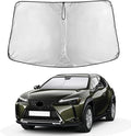 EcoNour Windshield Sunshade Compatible for Lexus UX 2019-2024 2025 2026, 200/250h/260h/300h/300e Sun Visor for Front Windshield & Window Sun Shade Cover, UV Heat Blocker & Protector, Car Accessories