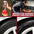 Chemical Guys VRP Vinyl, Rubber, and Plastic Dressing - Tire Dressing, Non-Greasy, Dry-to-the-Touch Shine for Tires, Trim, and More, Safe for Cars, Trucks, SUVs, RVs & More - 16 oz (Pack of 3)