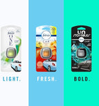 Febreze Car Pet Odor Eliminator, Air Freshener Vent Clip, Up to 30 Days Freshness, Fresh Scent, 2 Count